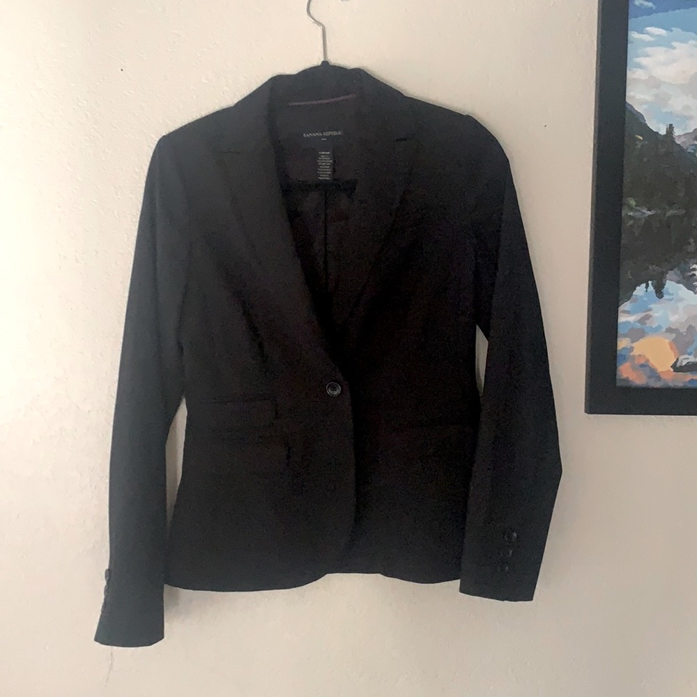 Banana Republic Black Blazer